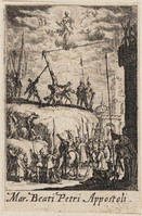 TvB G 4810
<br/>
Martyrium Petrus ("Kleine Apostelserie")
<br/>
<em>Callot, Jacques (1592 - 1635)</em>